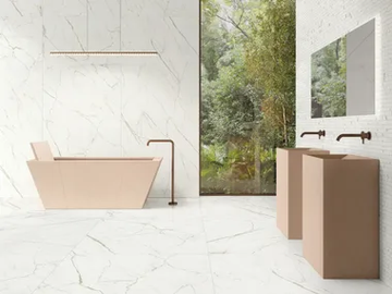 ELEMENTS LUX CALACATTA STATUARIETTO - Porcelain stoneware wall/floor tiles with marble effect by CERAMICHE KEOPE - view 2